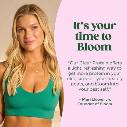 Clear Whey Protein, Strawberry Watermelon, 10 Servings | Whey Protein Isolate with Collagen Peptides & Digestive Enzymes, 20g Protein, Sugar Free Post Workout Drink Mix, 90 Calories